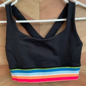 IVL Stay in Place Bra (Rainbow Stripe)